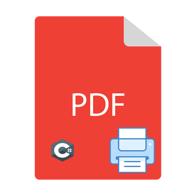 打印PDF文件C＃